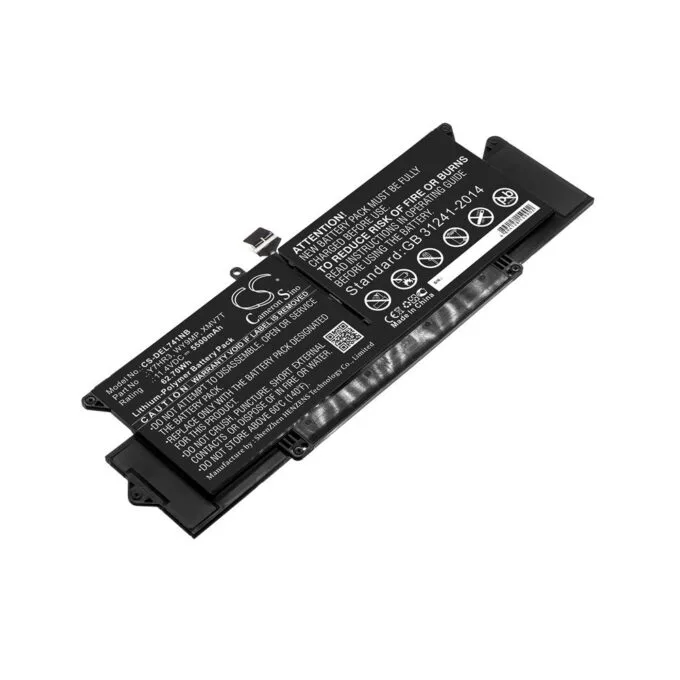 DELL Latitude 7410 Replacement Battery - Li‑Ion 3‑Cell 42 Wh - MultiEnergy — image 1