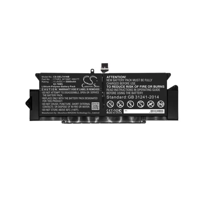 DELL Latitude 7410 Replacement Battery - Li‑Ion 3‑Cell 42 Wh - MultiEnergy — image 3