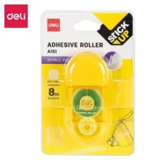 DELI GLUE ROLLER 5MMX8M YELLOW