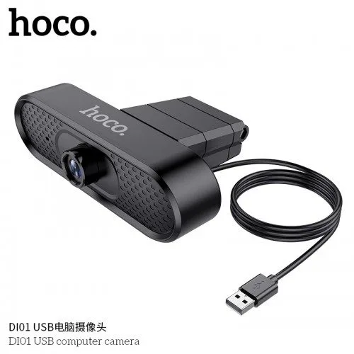 HOCO DI01 HD 1080P USB Webcam Black — image 2