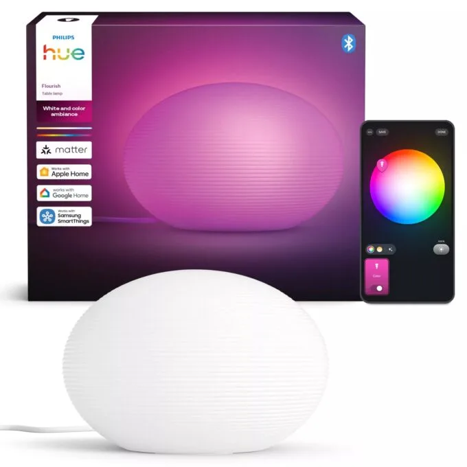 Philips Flourish Hue table EU/UK 1xA60 WCA — image 3