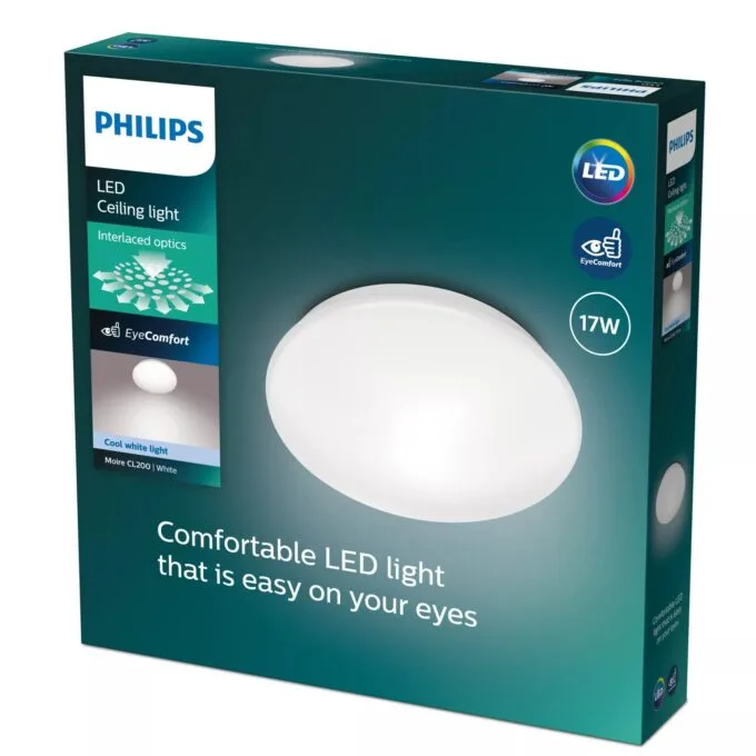 Philips Moire LED Plafon 17W | 1900lm | 4000K |White — image 3