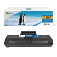 G&G W1106A Black Compatible Toner Cartridge - 1000 pages - W1106A