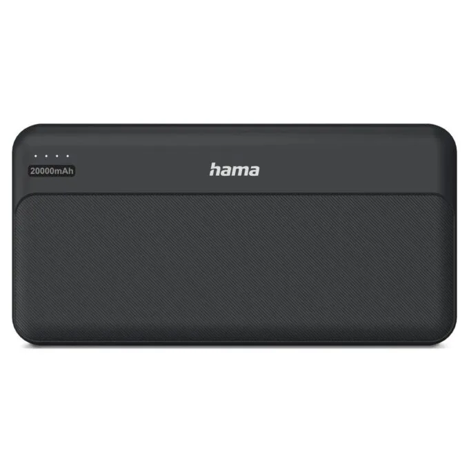 Hama Power Pack Pocket 20 20000 mAh 2X USB-A anthracite — image 3