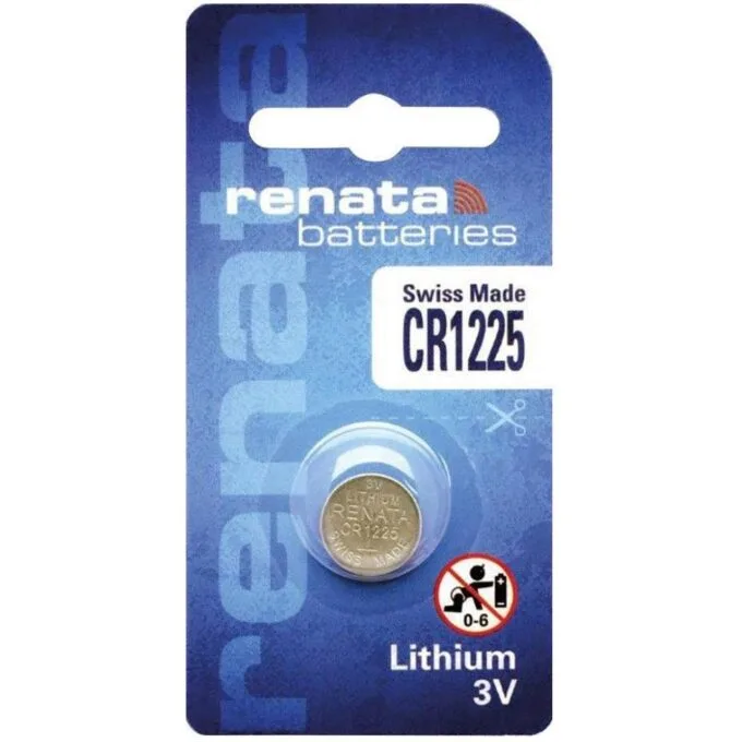 Renata Lithium CR1225 Button Battery (1pc) — image 1