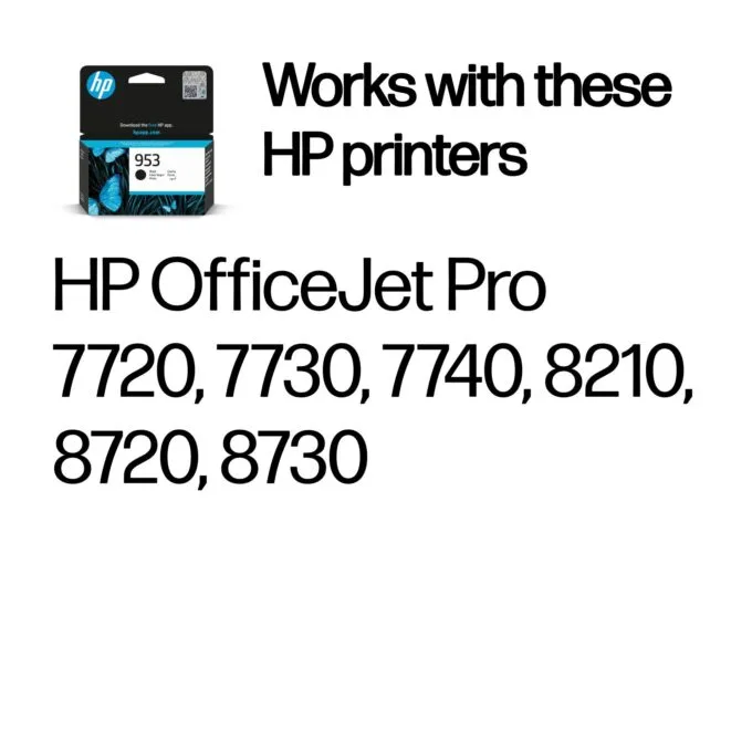 HP 953 Black Original Ink Cartridge — image 2