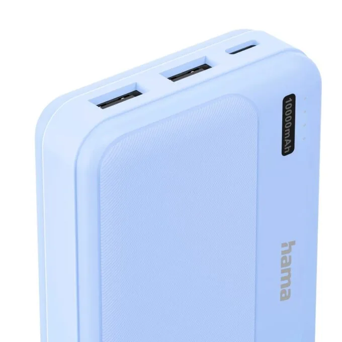 Hama Power Pack Pocket 10 10000 mAh 2X USB-A blue — image 4