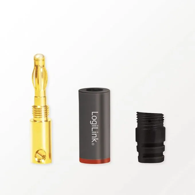 LogiLink audio, wtyk bananowy zestaw — image 3