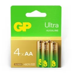 GP AA Alkaline Batteries - 4 Pack Blister - GP0060-1