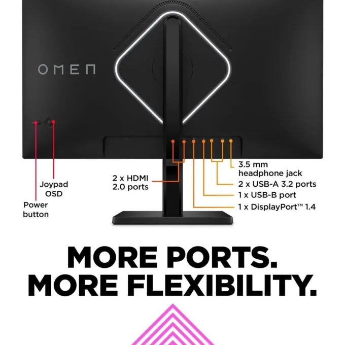 HP HyperX OMEN OLED 27qs (BY8Z1AA) — 27-inch QD-OLED 500Hz QHD Gaming Monitor — image 10
