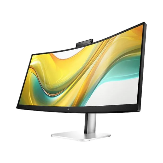 HP S5 Pro 534PM - 34-inch Curved WQHD (3440×¹440) Business Monitor - VA Panel, 100 Hz, 5ms, 400 Nits, Poly Studio 5MP Webcam, Speakers, USB-C 100W, LAN, HDMI 2.0, DP 1.4, VESA — image 8