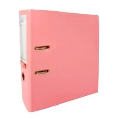 ELFEN FILE PLASTIC SUPER STRONG A4 75MM PEACH