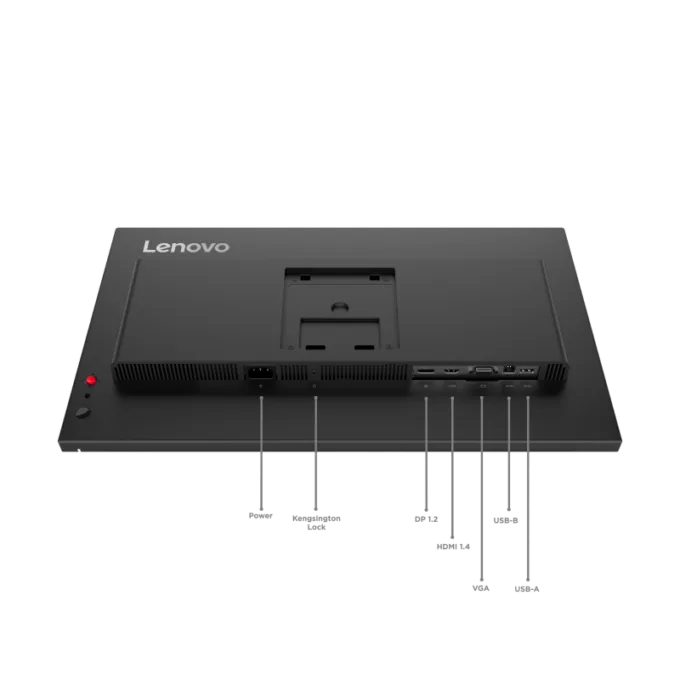 Lenovo ThinkVision T24-40 23.8-inch IPS Business Monitor – FHD 1920x1080, 120Hz, 4ms, USB-C Hub, Height/Tilt/Swivel/Pivot, VESA 100x100, Eclipse Black 64A4MAT2UK — image 9