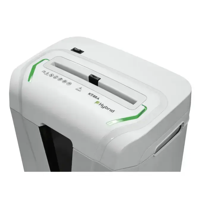 Kobra Hybrid S Cross Cut P‑4 Shredder - 230 mm Throat, 3.5 x 40 mm Shred, 30 L Bin - HYBRID-S — image 2
