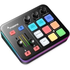 Maono Streaming Audio Mixer Console for Gaming & Podcasting G1 NEO