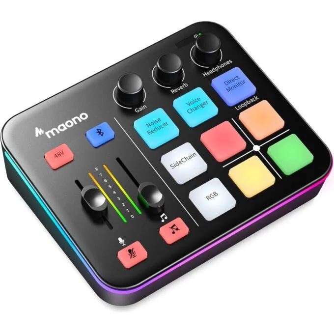 Maono Streaming Audio Mixer Console for Gaming & Podcasting G1 NEO — image 1