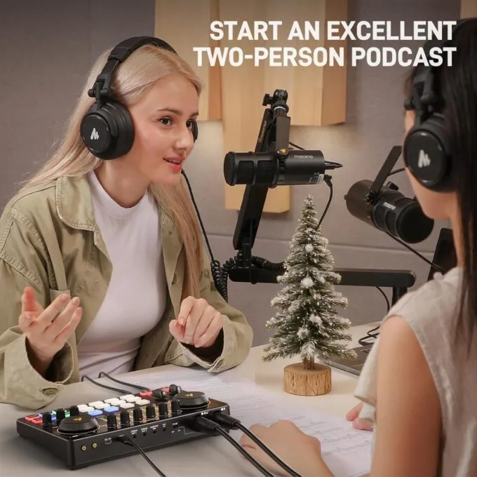 Maono Streaming Audio Mixer Console for Podcasting E2 Gen2 — image 4