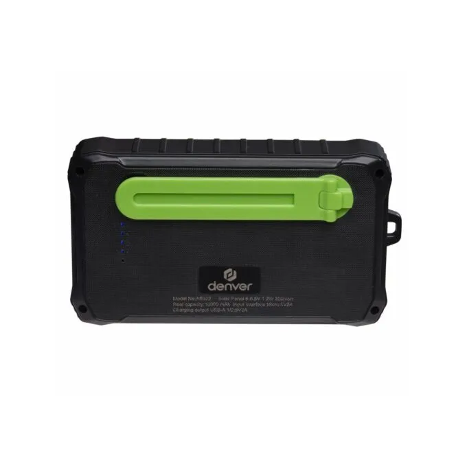 Denver Powerbank  10000mAh Solar Hand Crank  PSO-10012 — image 6