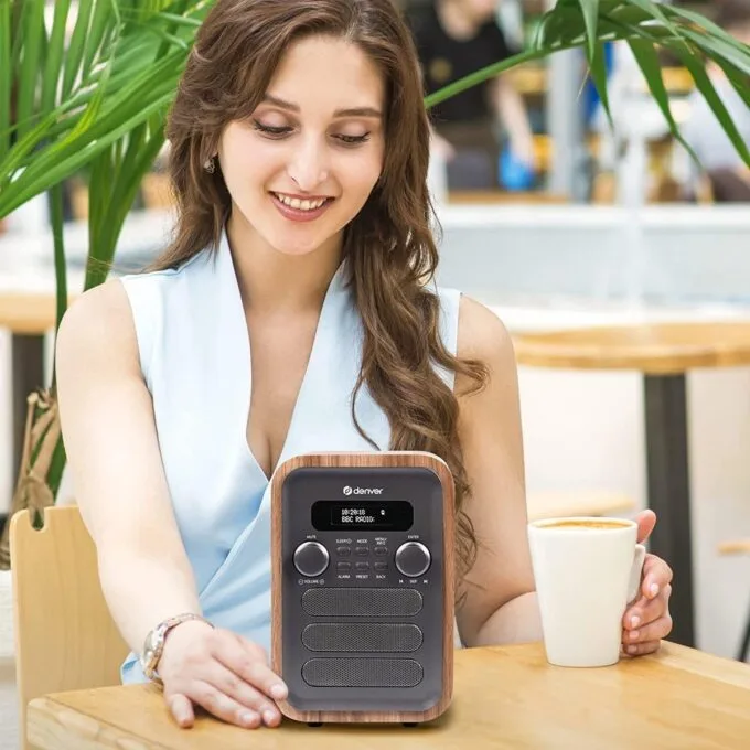 Denver Radio  DAB+/FM BT DAB-48GR Grey — image 4