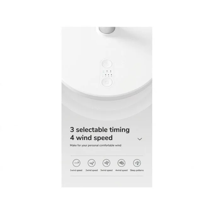 Jisulife TABLE FAN 7 Extendable & Rotating Desktop Fan — image 5