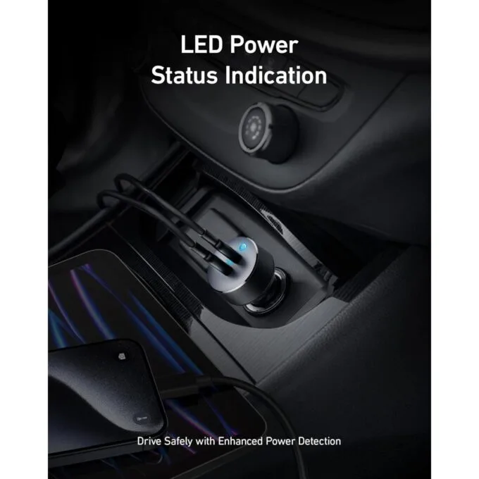Anker Mobile Charger Car 40W PowerDrive III Duo Black — image 7