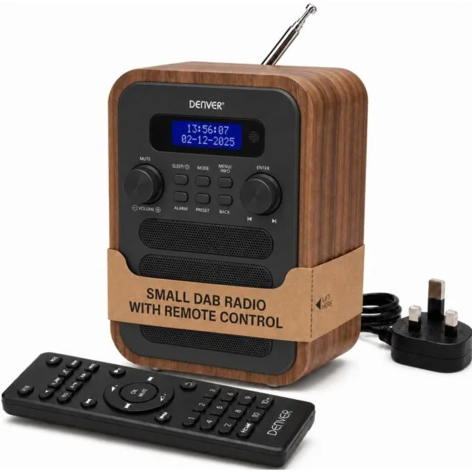 Denver Radio  DAB+/FM BT DAB-48GR Grey — image 1