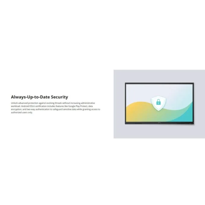 Viewsonic Viewboard Interactive Display Whiteboard 98" 4K Android EDLA 64-Point Touch 2.1 Speakers 8 Mic Array IFP9841-1-1C — image 8