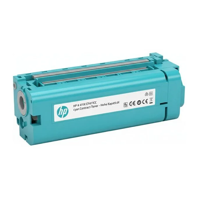 HP # 411X CF411XC cyan Contract-Toner - Hohe Kapazität — image 1