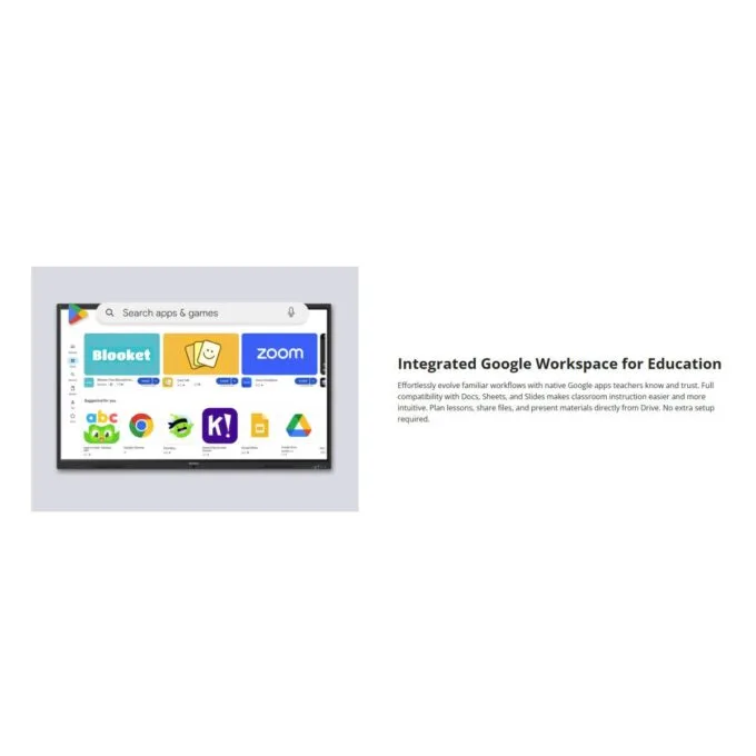 Viewsonic Viewboard Interactive Display Whiteboard 98" 4K Android EDLA 64-Point Touch 2.1 Speakers 8 Mic Array IFP9841-1-1C — image 9