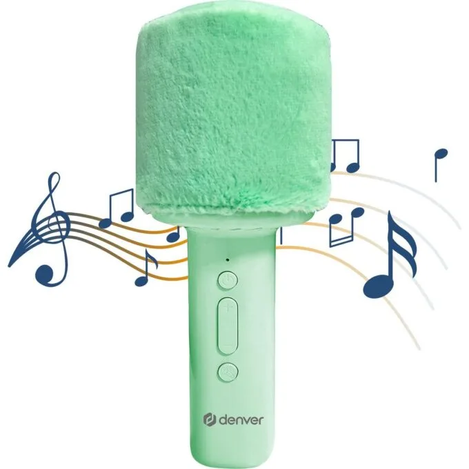 Denver Audio Karaoke Microphone with Built-in Speaker & Bluetooth KMS-30GN Green — image 2