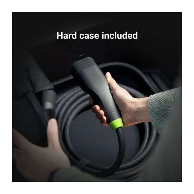 Green Cell Elektroauto Ladekabel/electric car charging cable Typ 2 22KW 32A 5m Black — image 8