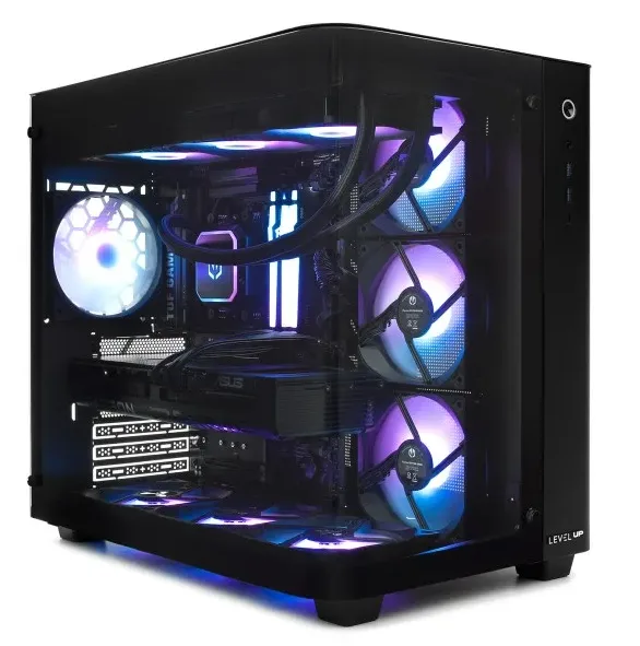 Level Up Custom PC Ryzen 7 RX 9070 XT 32GB SSD 2TB NVMe W11 home