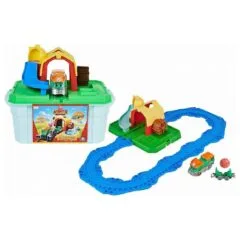 Spinmaster Mighty Express Farmbahnhof Spielset mit Farm-Frieda