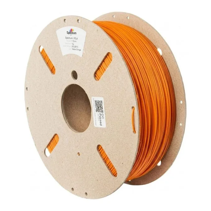 PLA UV 1,75mm ORANGE 1kg — image 1