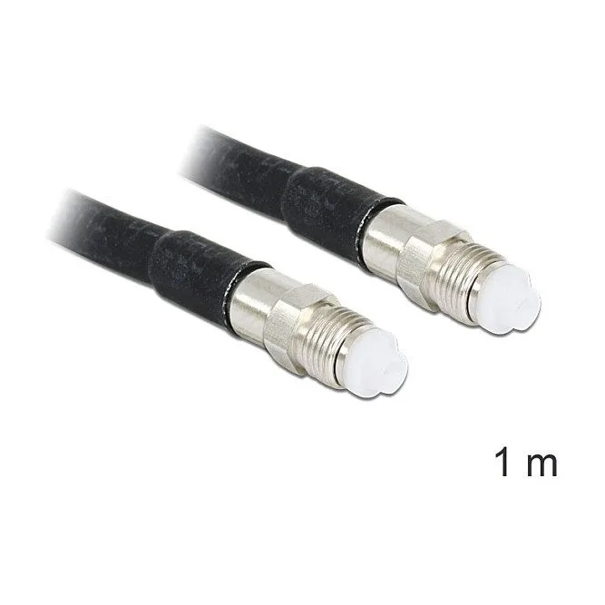 DeLOCK 1m, FME - FME coaxial cable — image 1