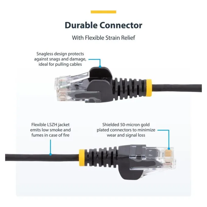 StarTech.com N6PAT25CMBKS networking cable — image 7