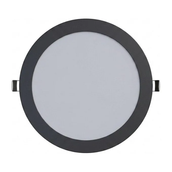 Synergy 21 LED Ultra Slim LED Panel Light V6 12W SWW/WW/NW (3CCT) Schwarz 24V — image 1