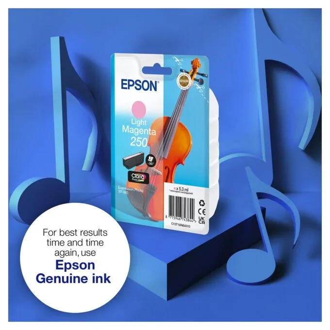 Epson 250 Violin Claria Photo HD ink cartridge — image 3
