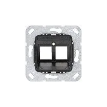 GIRA 560100 Modular Jack 1 2fach Tragring