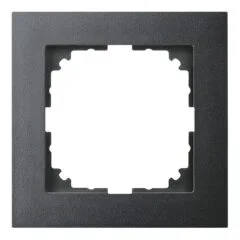 MERTEN MEG4010-3603 M-Pure-Rahmen, 1fach, schwarz matt, M-Pure