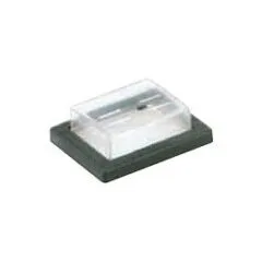 BACHMANN PVC-Kappen und Rahmen, Serie 2 2, fr 2polig, klar/s