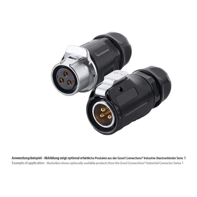 Good Connections Industrie-Stecker S1 - Power 3-Pin M20 — image 5