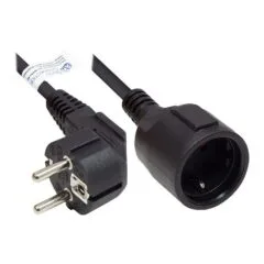 Good Connections Schutzkontakt Verlängerung schwarz 10m
