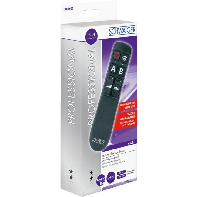 Schwaiger UFB1000 533 remote control — image 17