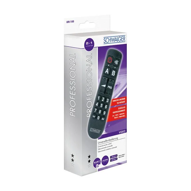 Schwaiger UFB1100 533 remote control — image 17