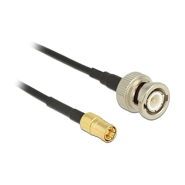 DeLOCK 2m, BNC/SMB coaxial cable — image 1