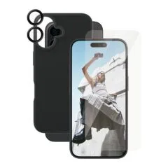 PanzerGlass CARE™ by ® 3-in-1 Bundle iPhone 16
