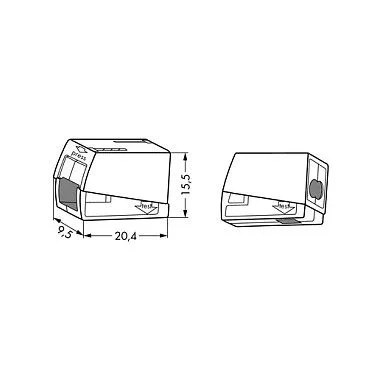Wago 224-112 terminal block — image 2