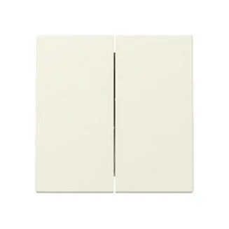 GIRA 329501 Wippe 2f System 55 Cremeweiß — image 1