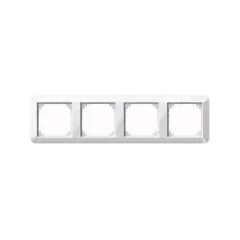 MERTEN 389419 Rahmen 4-fach pws brilliant 1-M